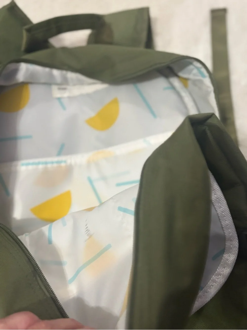 Hudson Taylor Olive Backpack with Matching Waist Pack
